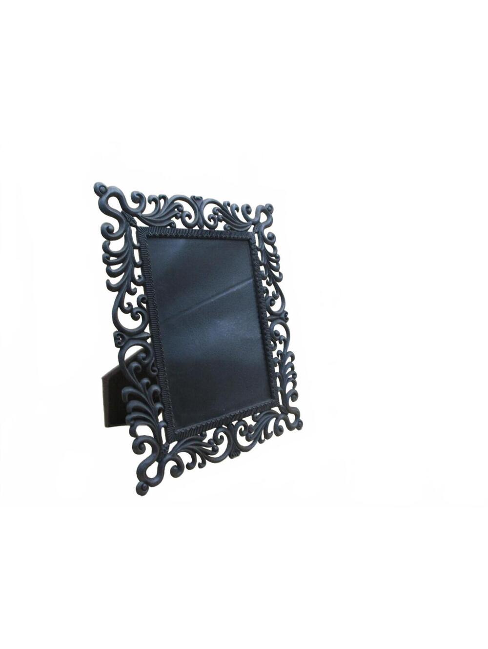 Jennifer Moore Pewter Picture Frame Ornate Victorian Metal Collection 5x7